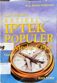 Image of Kiat Menulis Artikel Iptek Populer Di Media Cetak