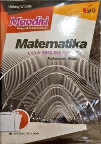 Mandiri Matematika untuk SMA/MA kelas X