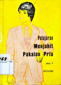 Pelajaran Menjahit Pakaian Pria