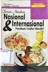 Kreasi Masakan Nasional & Internasional Panduan Usaha Mandiri