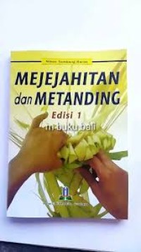 Image of Menjahit dan Metanding