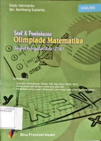 Soal & Pembahasan Olimpiade Matematika ; Tingkat Kabupaten/Kota (OSK)