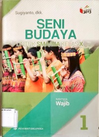 Seni Budaya untuk MA kelas X