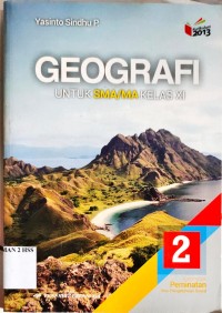 Geografi untuk SMA/MA kelas XI Kelp. Peminatan IPS