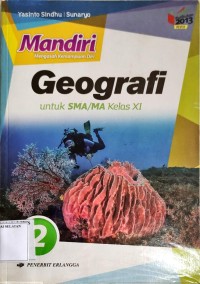 Mandiri Geografi untuk SMA/MA kelas XI