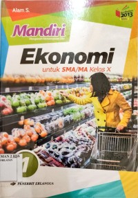 Mandiri Ekonomi untuk SMA/MA kelas X
