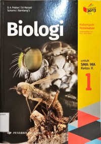 Biologi untuk SMA/MA kelas X