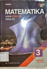 Matematika untuk SMA/MA kelas XII