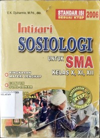 Intisari Sosiologi untuk SMA kelas X,XI,XII