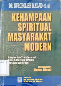 Kehampaan Spiritual Masyarakat Modern