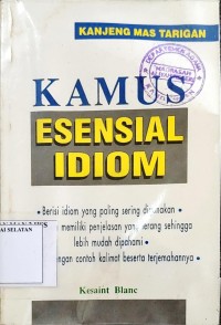 Kamus Esensial Idiom
