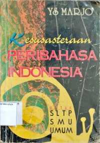 Kesusasteraan Peribahasa Indonesia