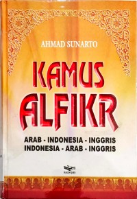 Kamus Alfikr (Arab-Indonesia-Inggris)