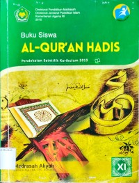 Buku Siswa Al-Qur'an Hadis kelas XI