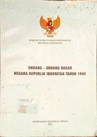 UUD Negara RI Tahun 1945